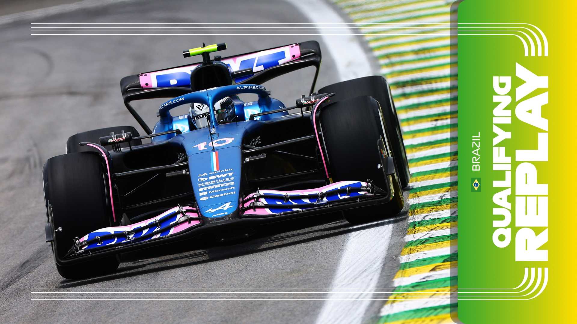 Brazilian Grand Prix - Qualifying Replay