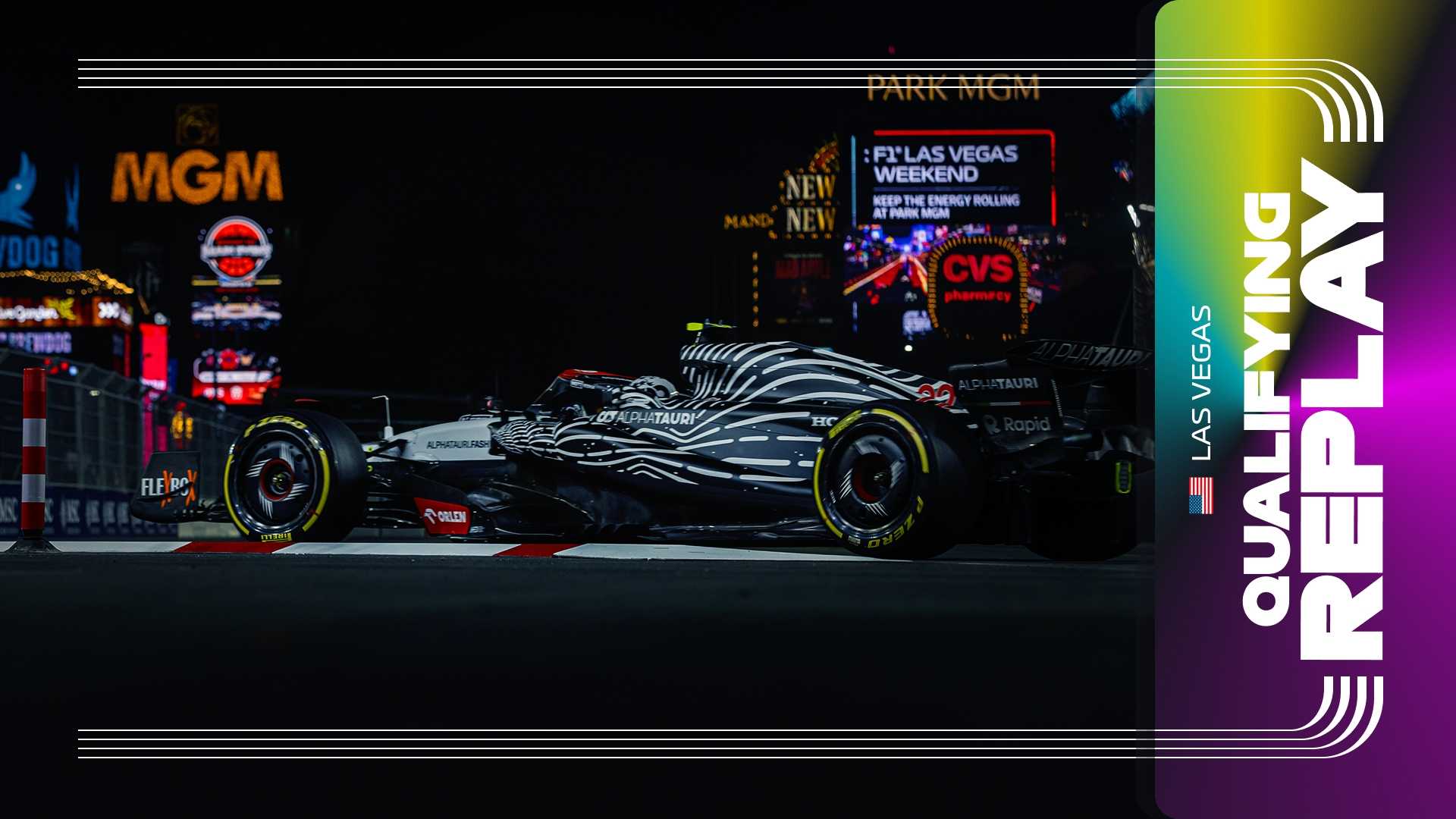 Las Vegas Grand Prix - Qualifying Replay