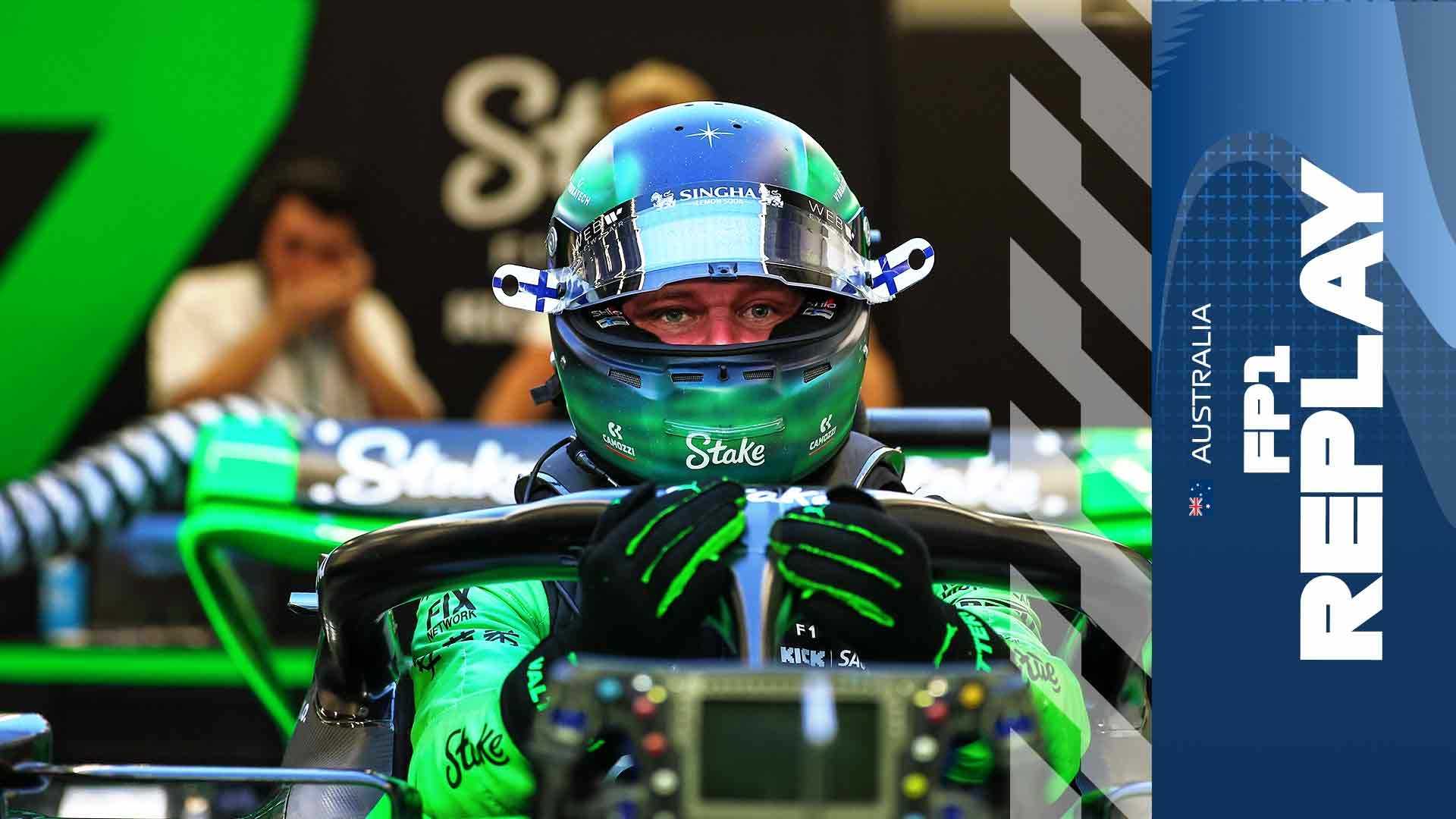 Australian Grand Prix - Practice 1 Replay